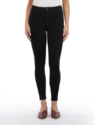 Connie High Rise Ankle Skinny Jean - Black FINAL SALE