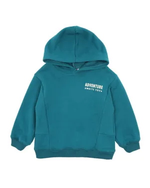 Cool Dogs Adventure Hoodie - Teal Green
