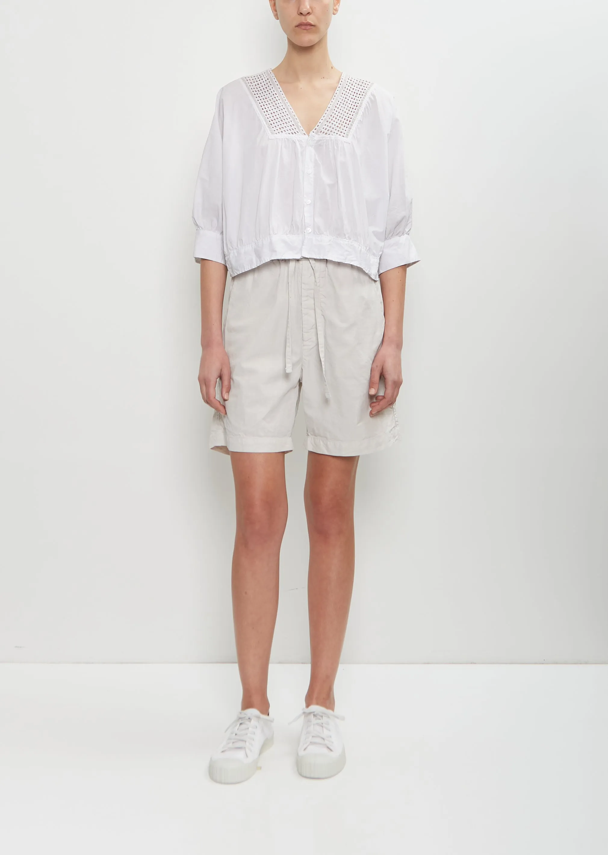 Cotton Blend Easy Field Shorts