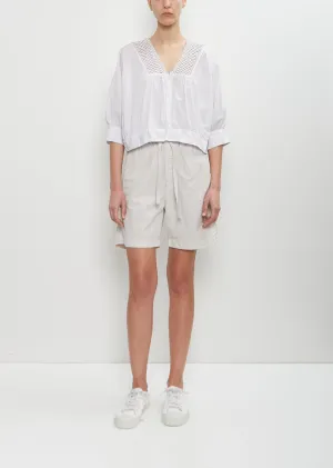 Cotton Blend Easy Field Shorts