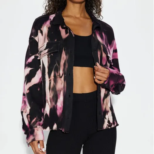 Cotton Citizen Brooklyn Buttondown Lychee Flame