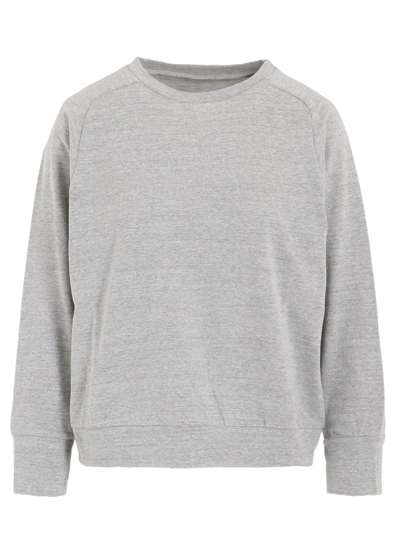 COTTON RAYON JERSEY PULLOVER