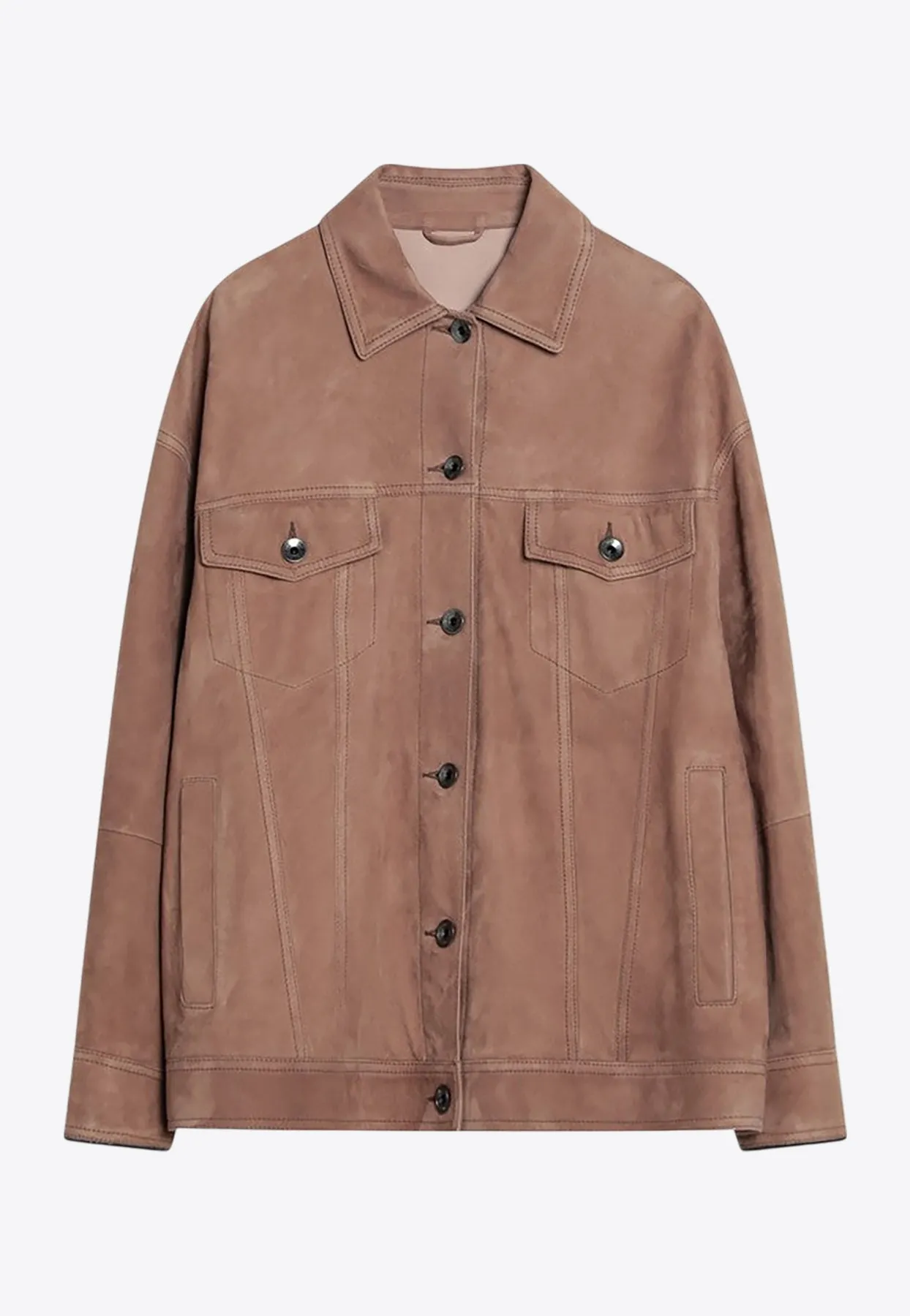 Couture Suede Relaxed Jacket