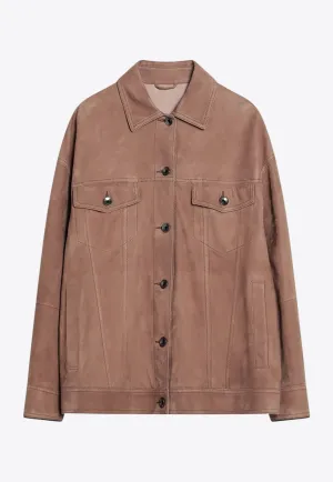 Couture Suede Relaxed Jacket