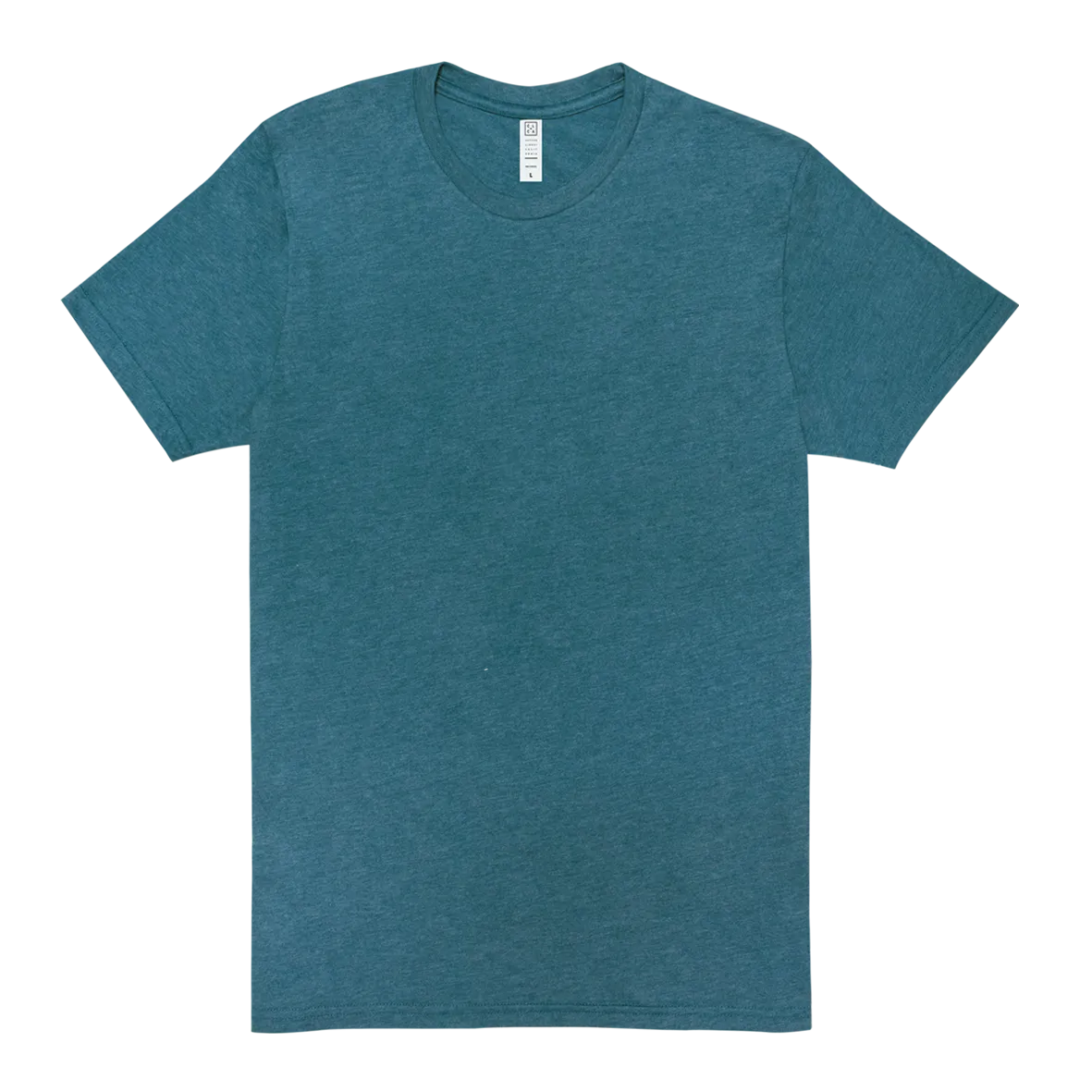 Crew Neck T-shirt | White Heather | CL-1002