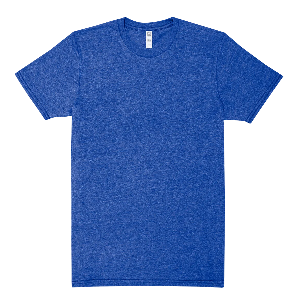 Crew Neck T-shirt | White Heather | CL-1002