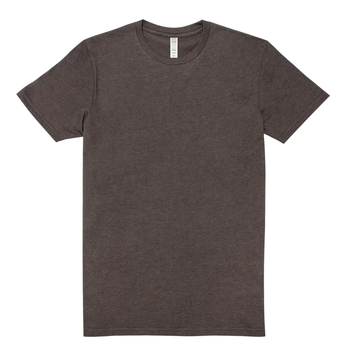 Crew Neck T-shirt | White Heather | CL-1002