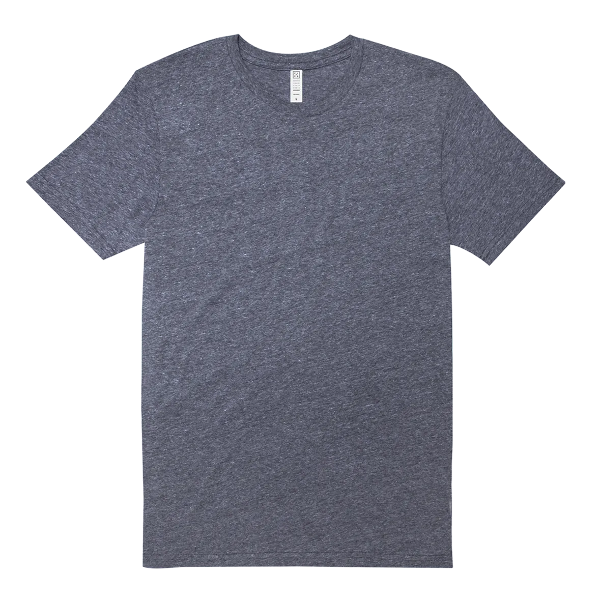 Crew Neck T-shirt | White Heather | CL-1002