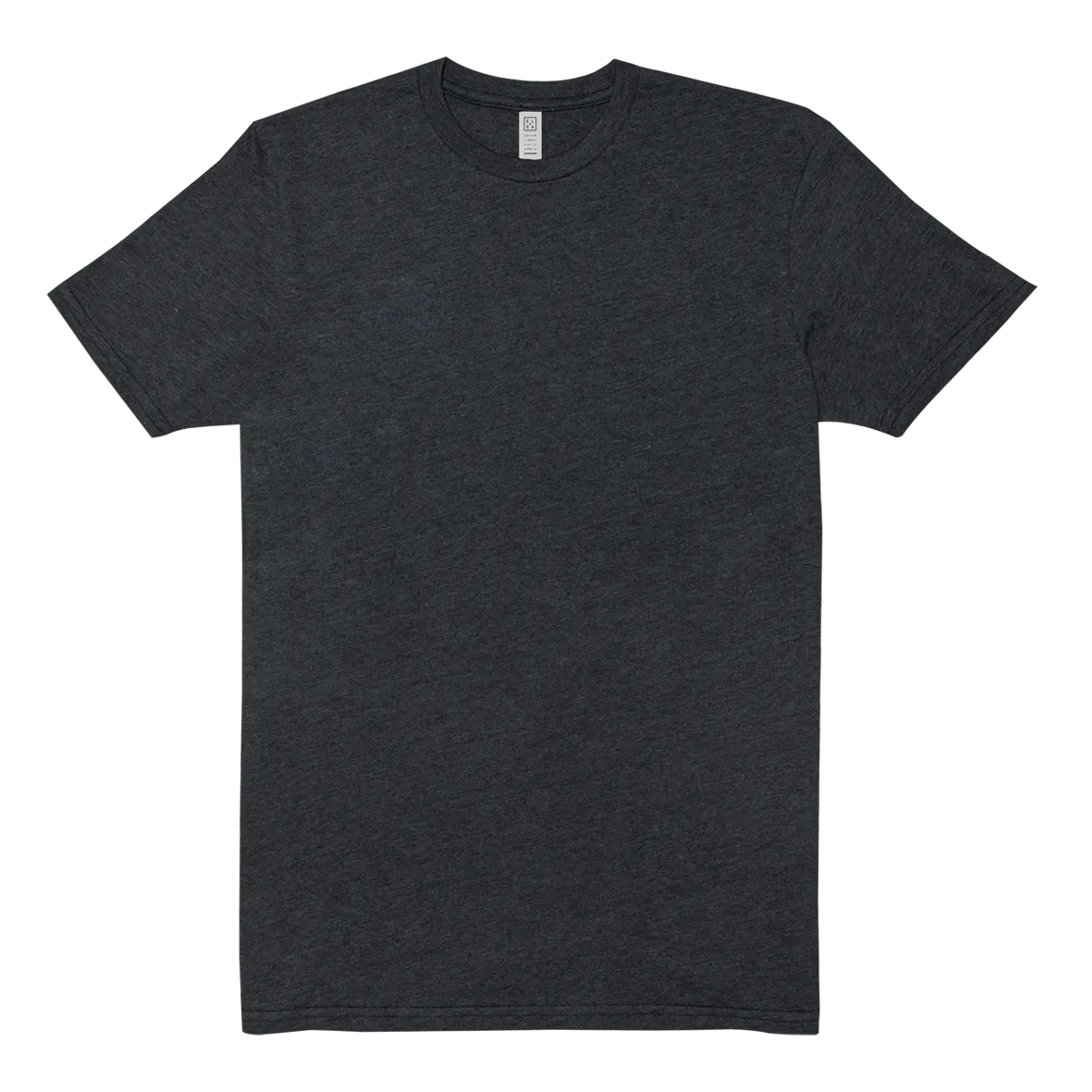 Crew Neck T-shirt | White Heather | CL-1002