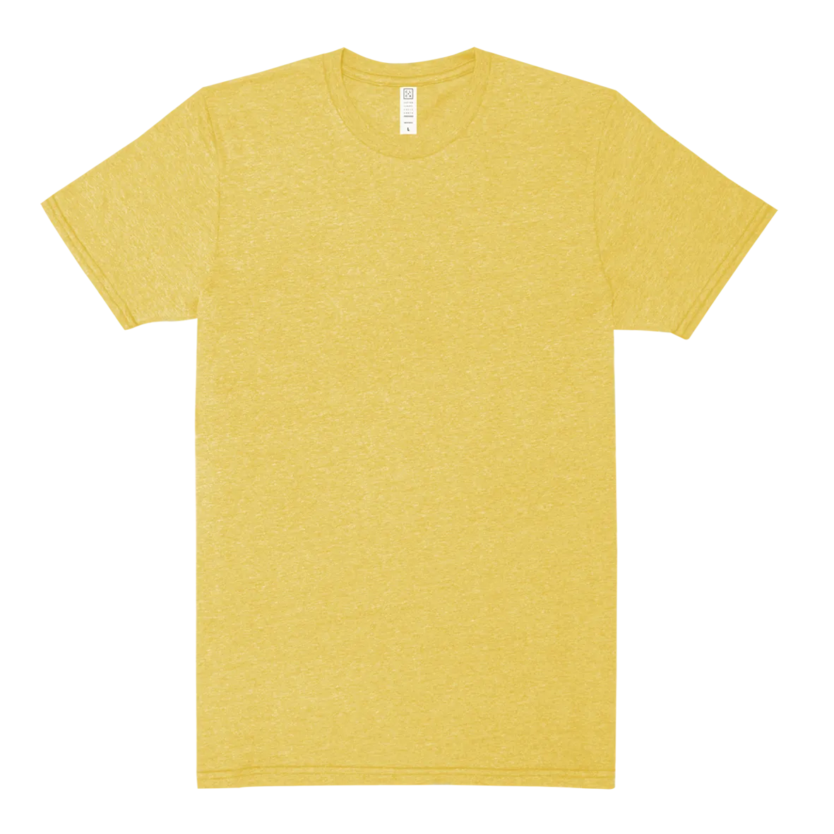 Crew Neck T-shirt | White Heather | CL-1002