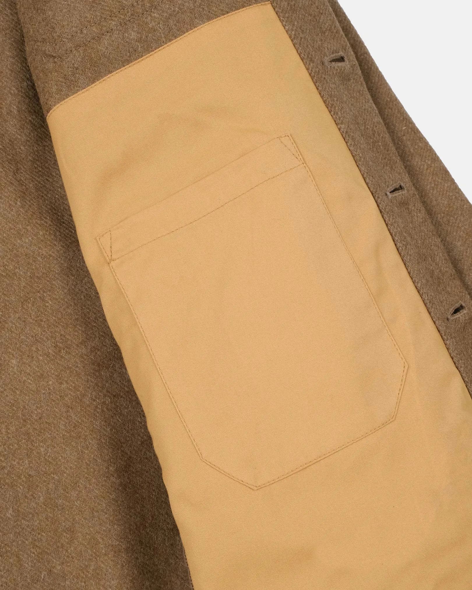 Crissman Overshirt - Dark Tan Mix