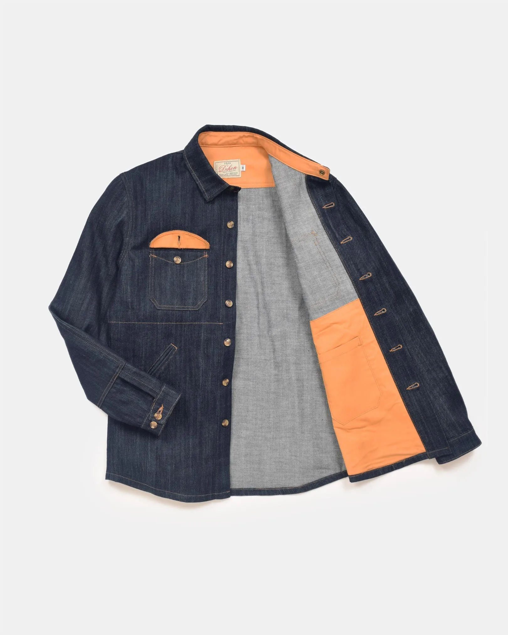 Crissman Overshirt - Indigo Denim