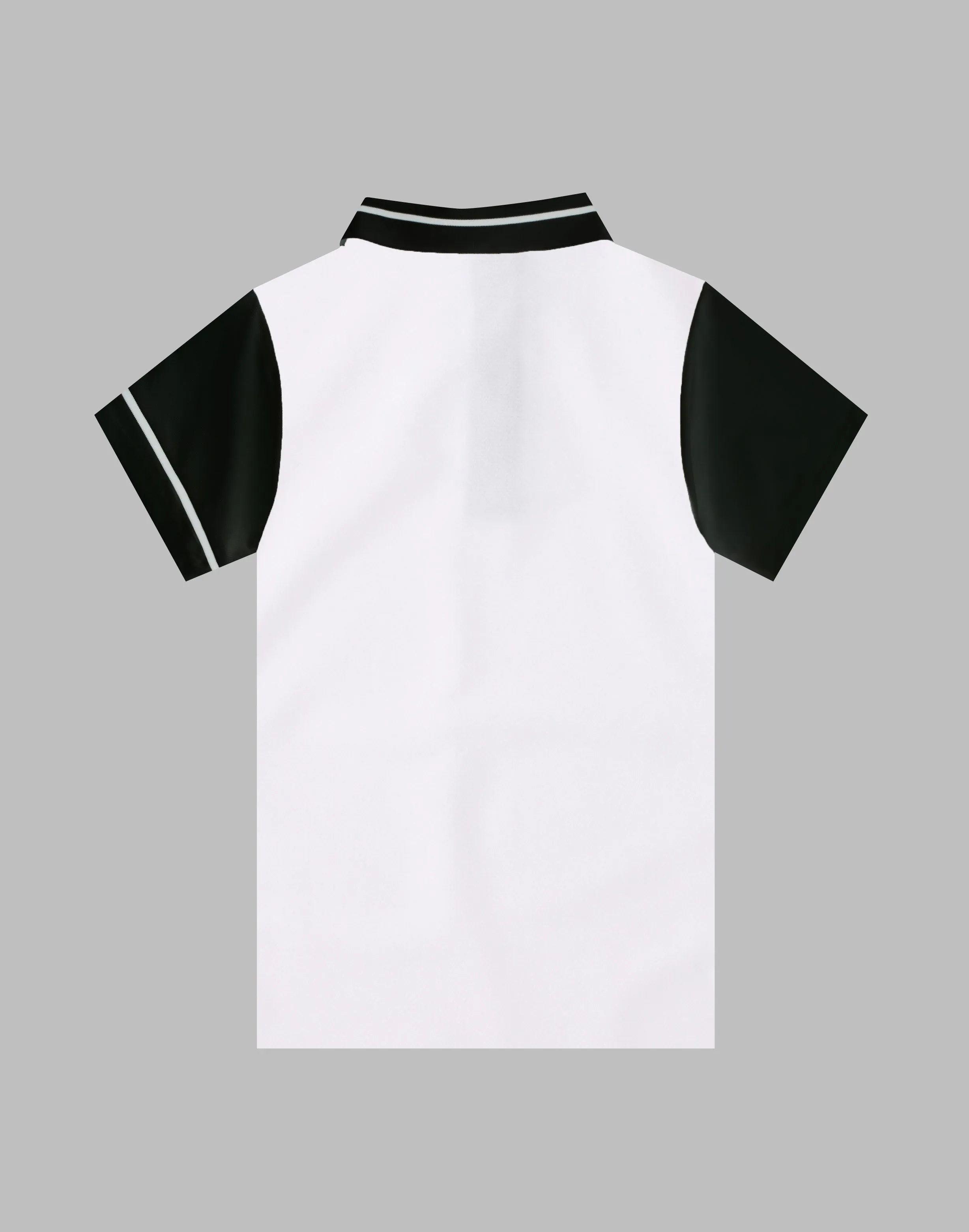 CRONOS BLACK POLO SHIRTS【WHITE】