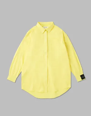 CRONOS WOMEN LOGO LONG SHIRTS【YELLOW】