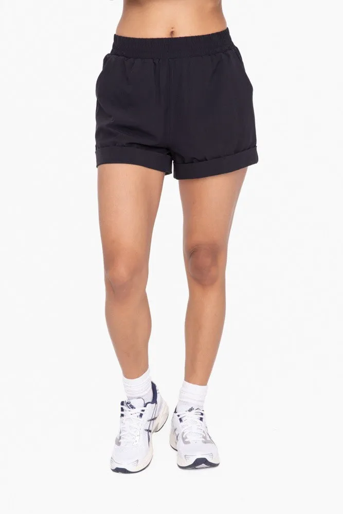 Cuffed Athleisure Short