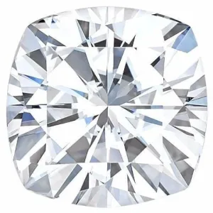 Cushion Forever One Charles & Colvard Loose Moissanite Stone