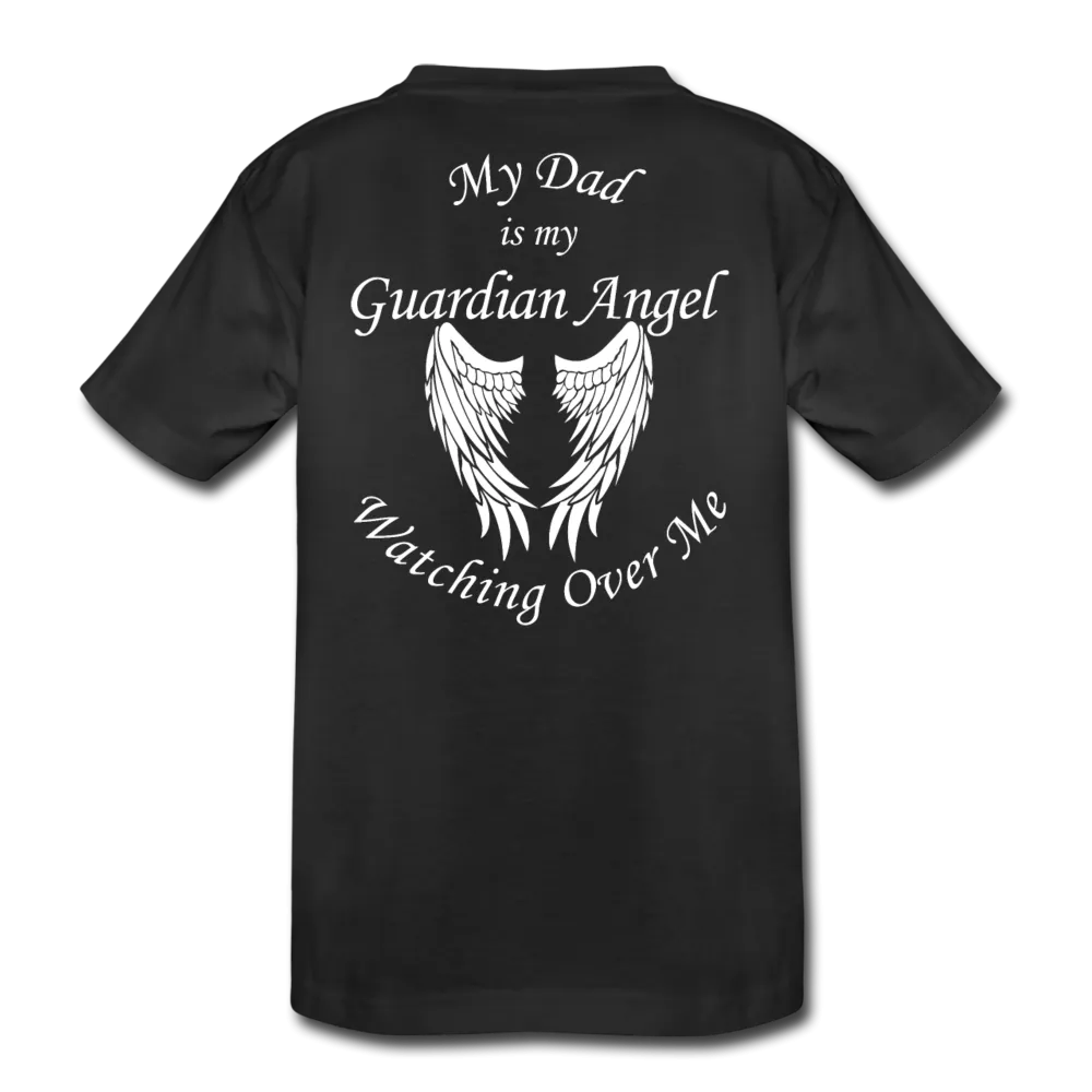 Dad Guardian Angel Kids' Premium T-Shirt (CK3549)