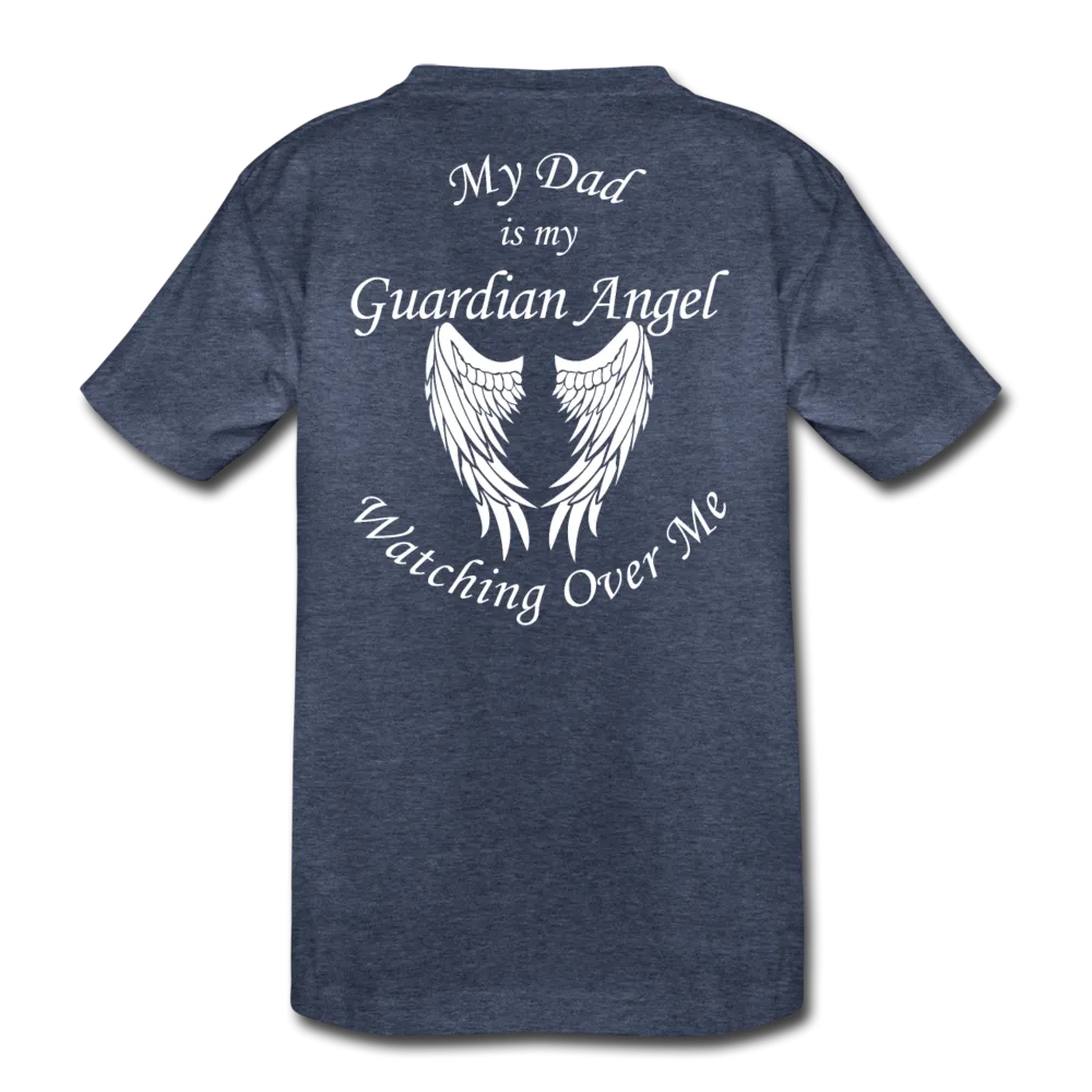 Dad Guardian Angel Kids' Premium T-Shirt (CK3549)