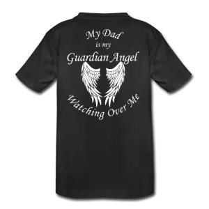 Dad Guardian Angel Kids' Premium T-Shirt (CK3549)