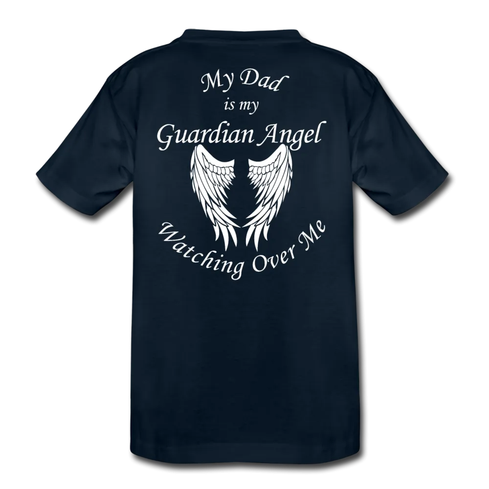 Dad Guardian Angel Kids' Premium T-Shirt (CK3549)