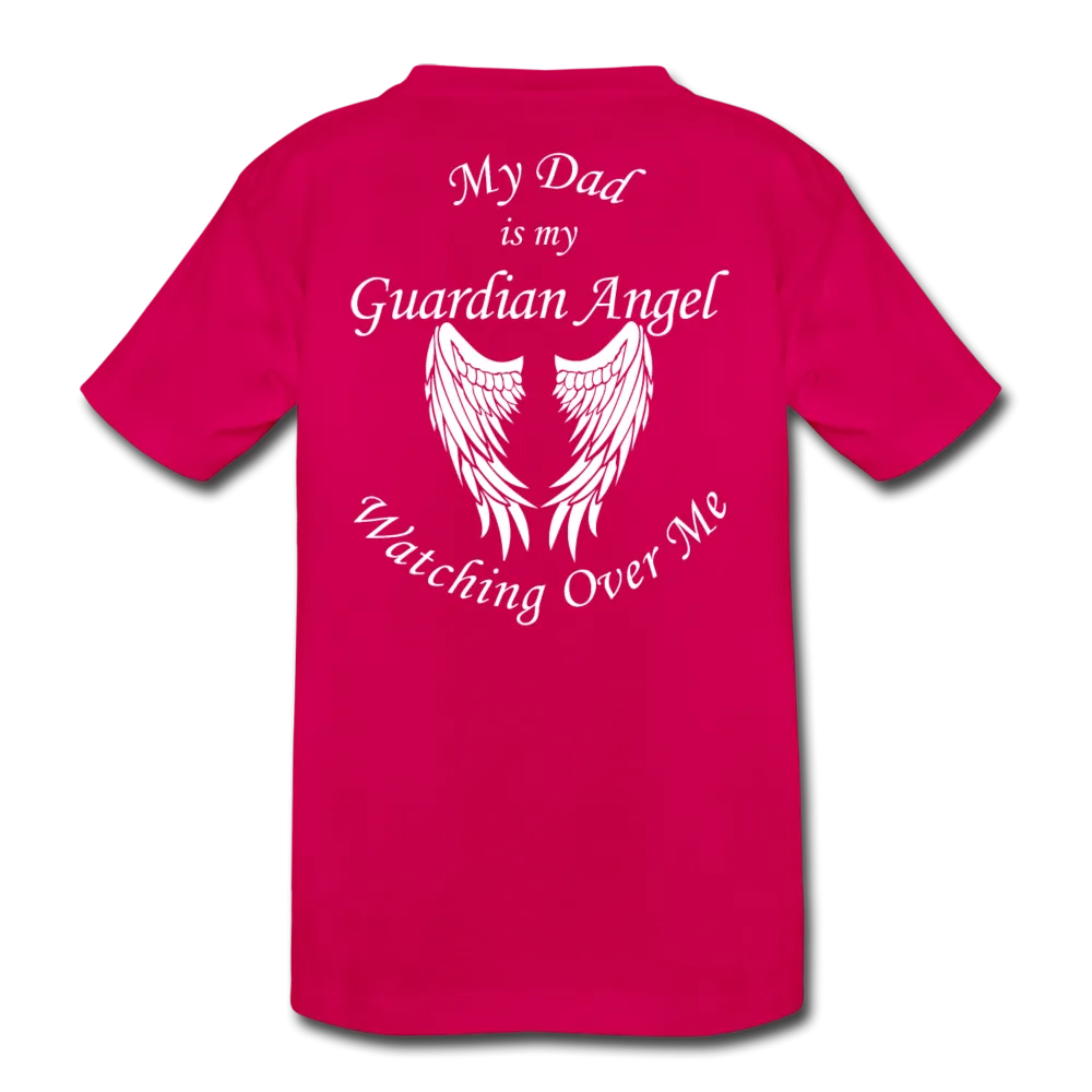 Dad Guardian Angel Kids' Premium T-Shirt (CK3549)
