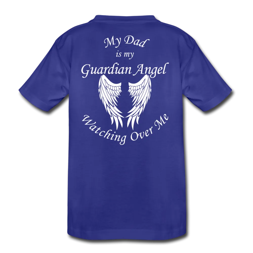 Dad Guardian Angel Kids' Premium T-Shirt (CK3549)