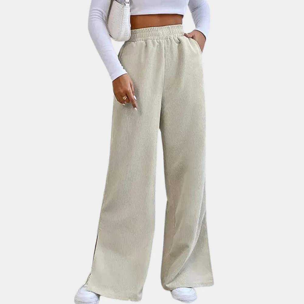 Daria - Casual Chic Corduroy Women's Pants