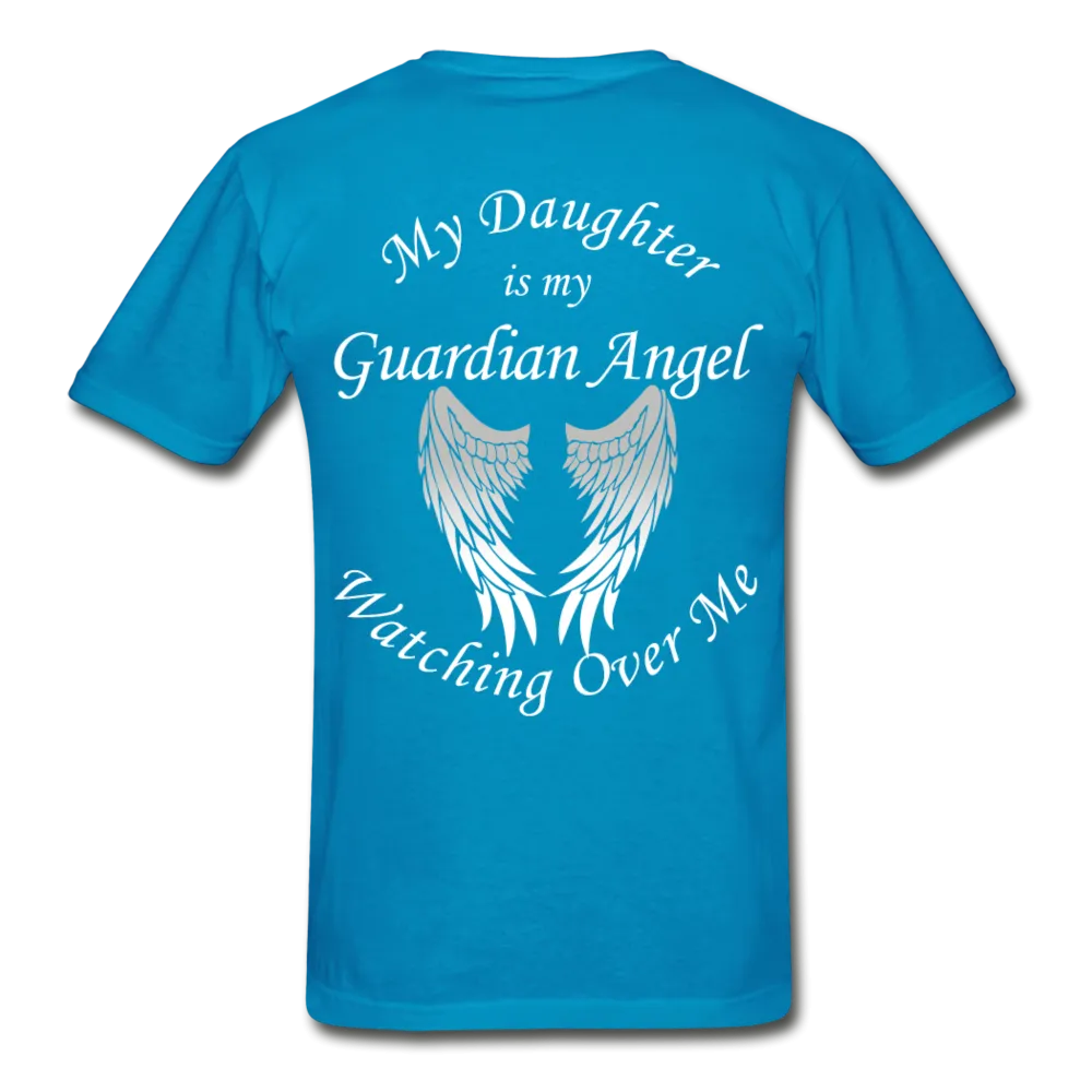 Daughter Guardian Angel Gildan Ultra Cotton Adult T-Shirt (CK1366)