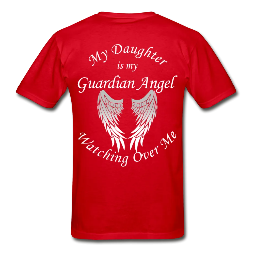 Daughter Guardian Angel Gildan Ultra Cotton Adult T-Shirt (CK1366)