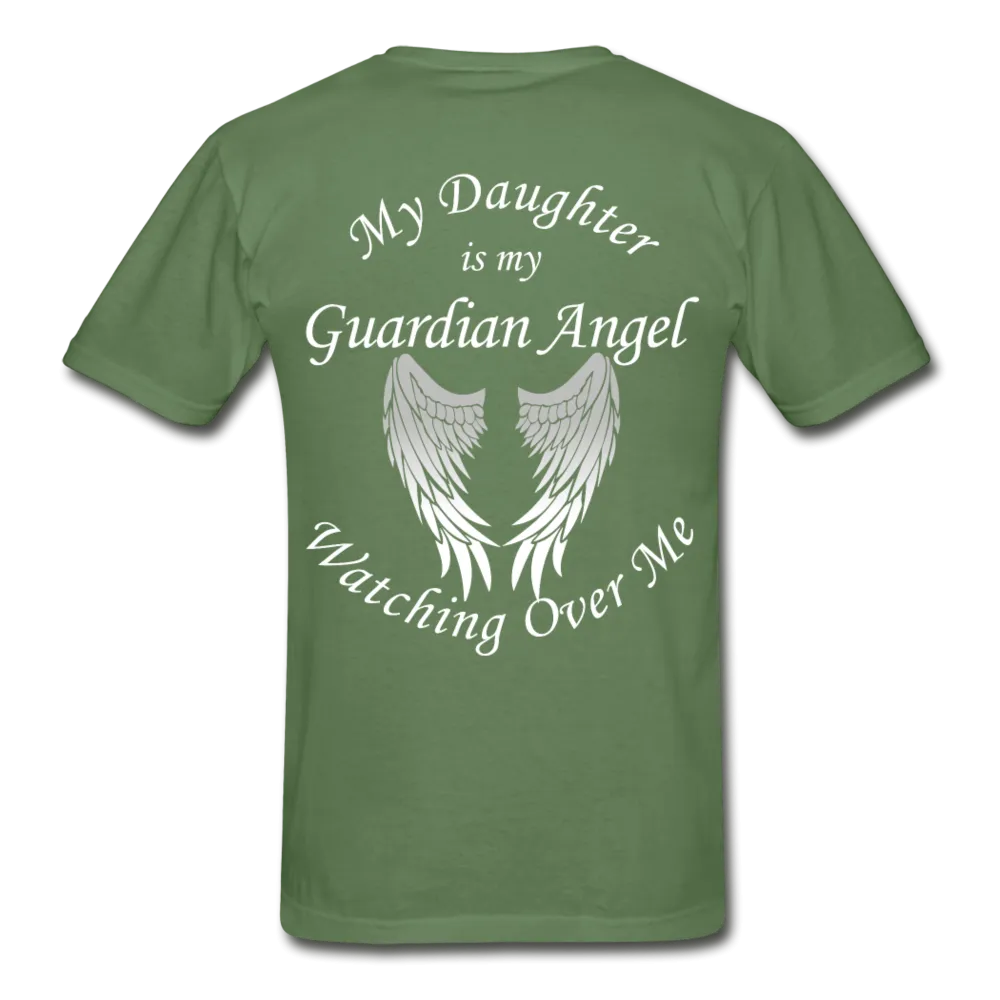 Daughter Guardian Angel Gildan Ultra Cotton Adult T-Shirt (CK1366)