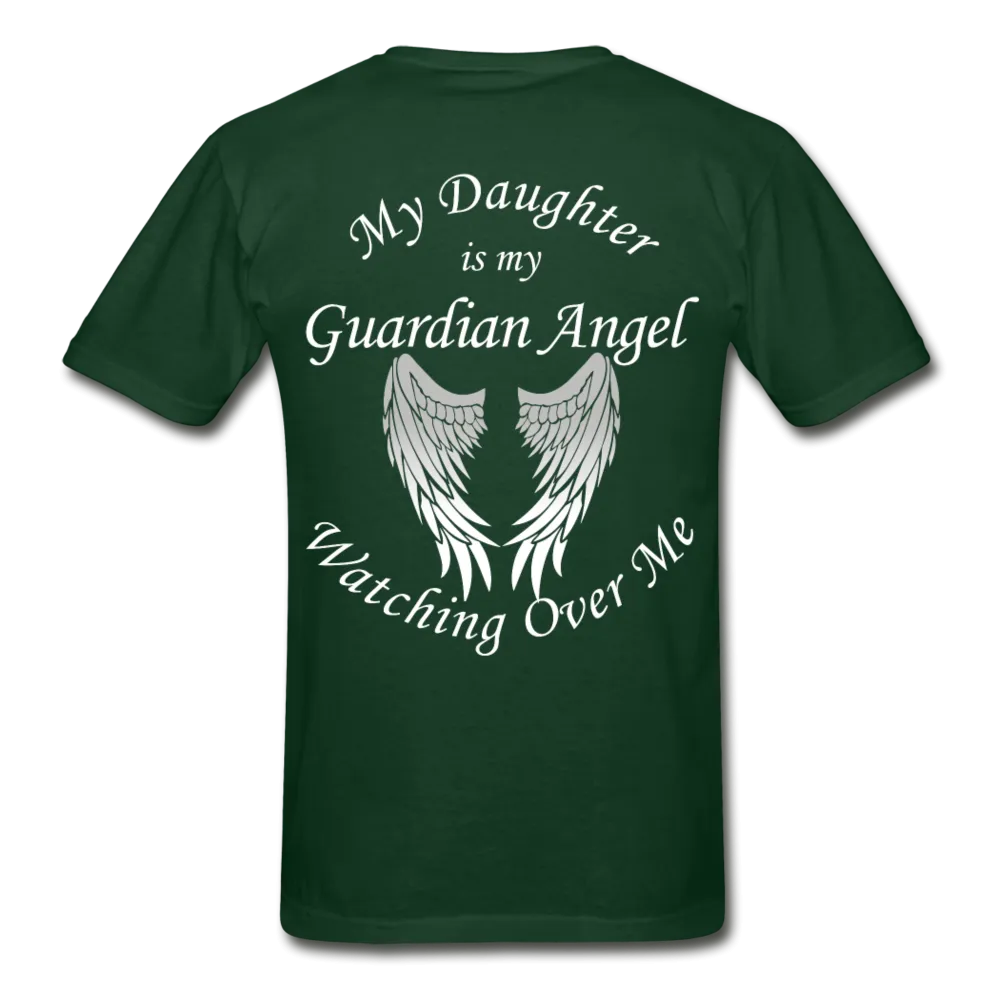 Daughter Guardian Angel Gildan Ultra Cotton Adult T-Shirt (CK1366)