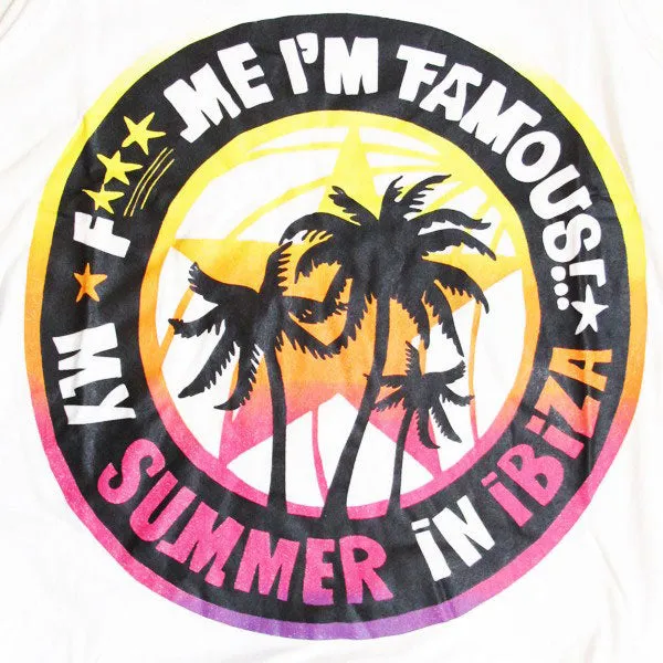 David Guetta F Me I'm Famous Ibiza Palms Mens Vest