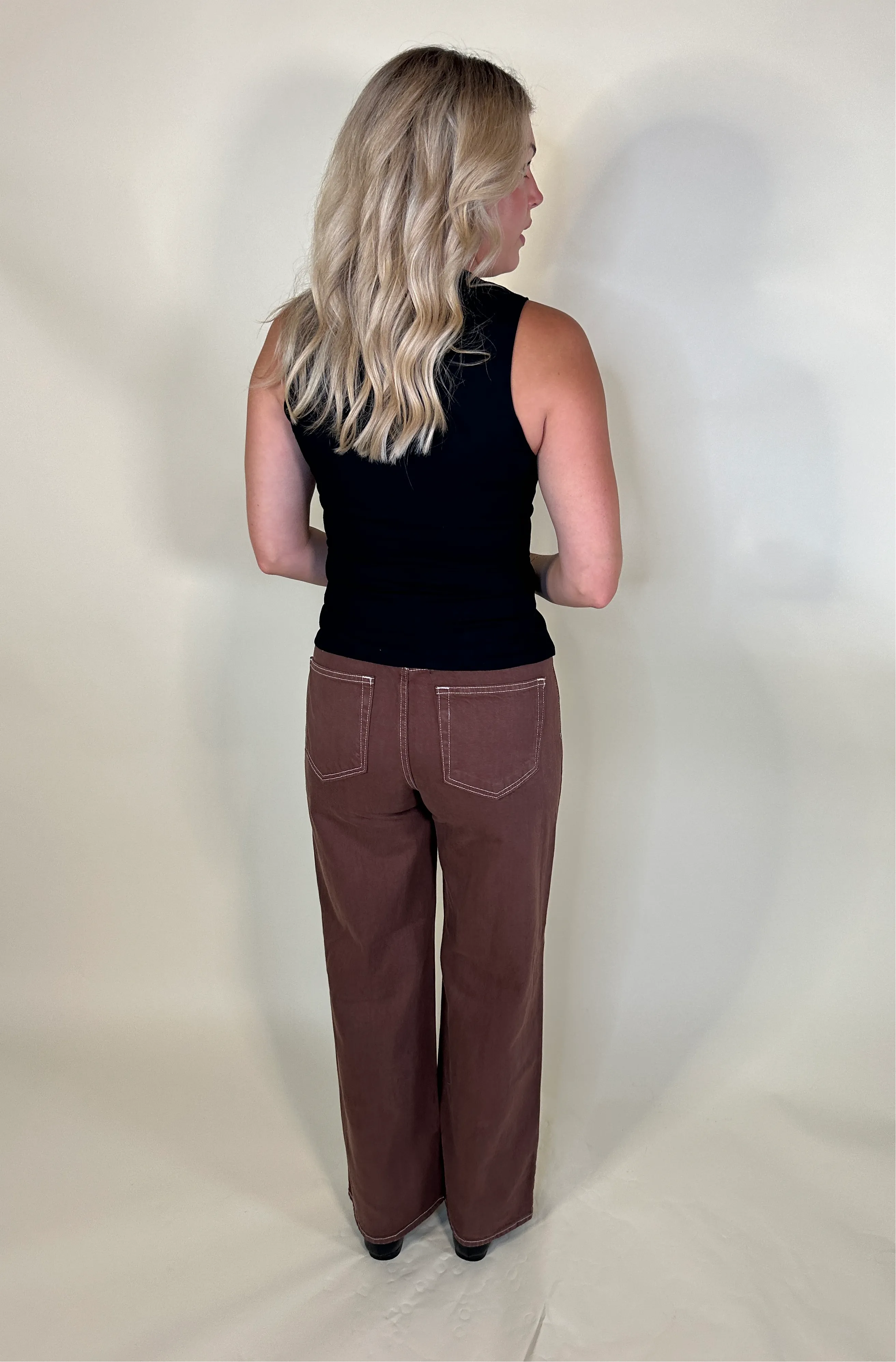 Day to Night Button Down Vest-Final Sale
