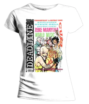 Deadline 11 Tank Beer Official Women's T-shirt (White)