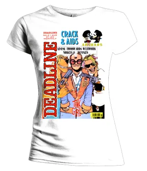 Deadline 21 Tank Elton Official Women's T-shirt (White)