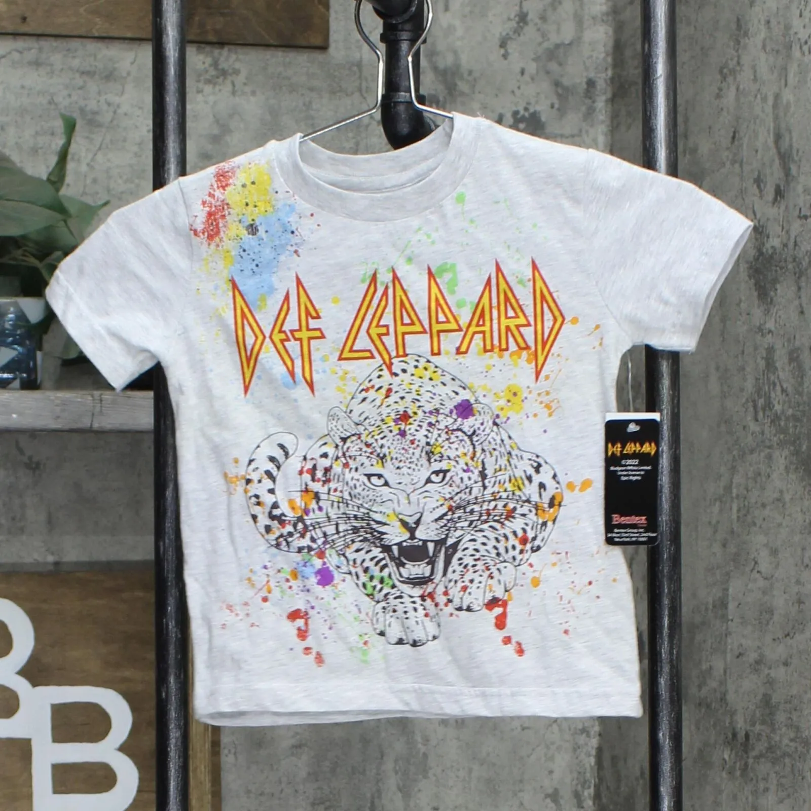 Def Leppard Toddler Boys' Epic Rights Top and Bottom Set Gray 3T