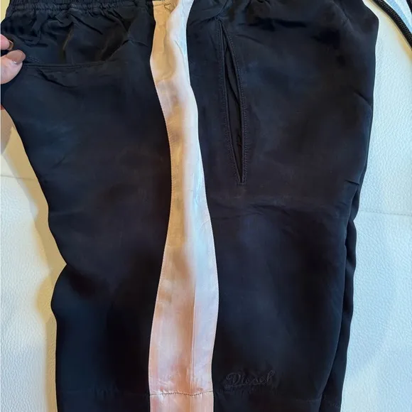 Diesel Black line High waist  Shorts Floral Detail  Size XS