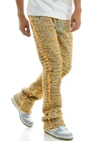 Distressed Skinny Flare Jeans - Skinny Flare Jeans