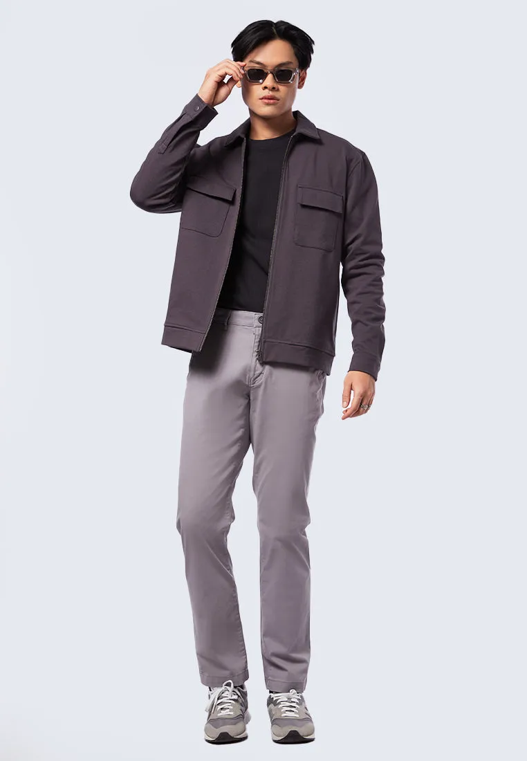 Double Pocket Zip Jacket