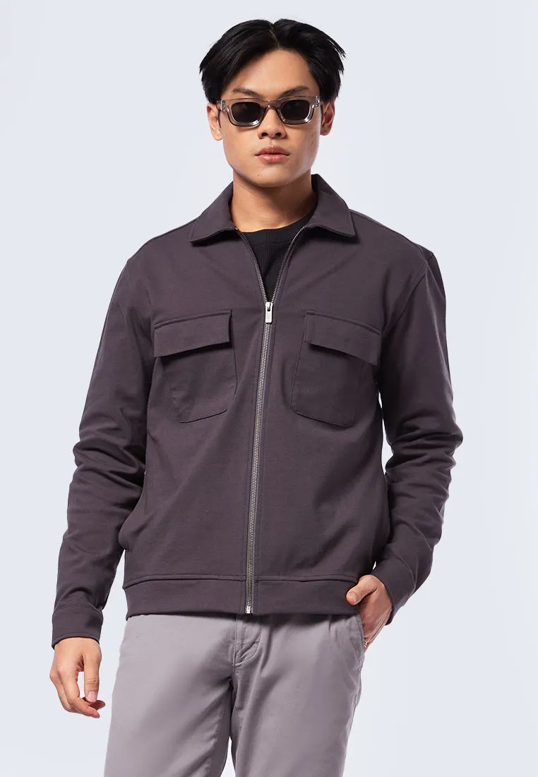 Double Pocket Zip Jacket
