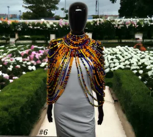 Dress Me Up Fabric Cape Necklace Set