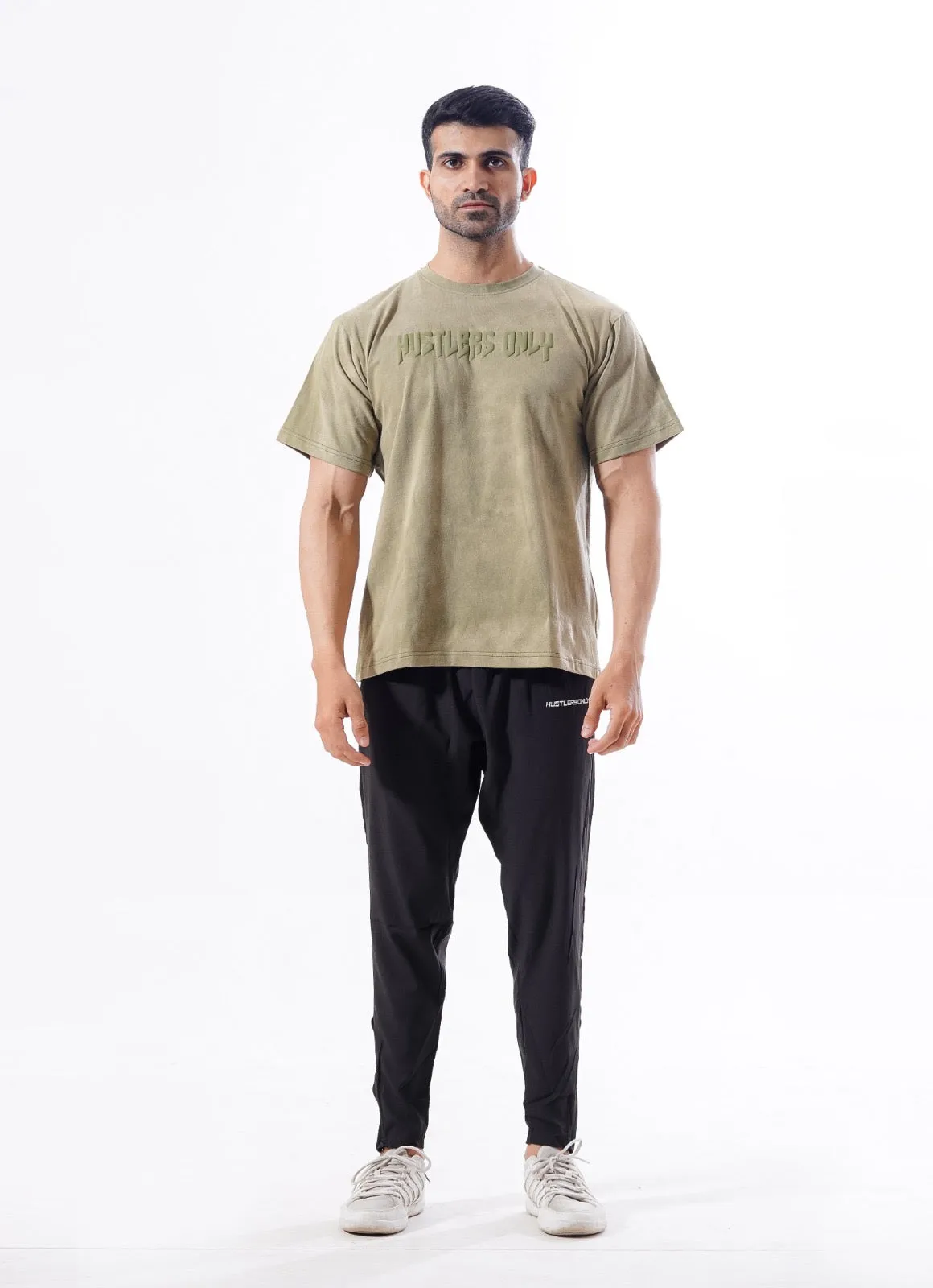 Drippy Acid Wash Tshirt - Green