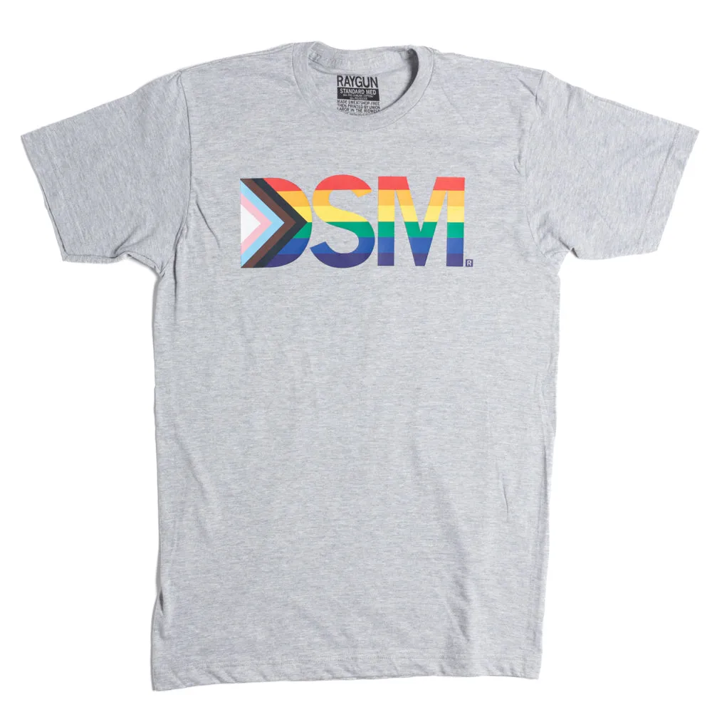 DSM Text Progress Pride Flag