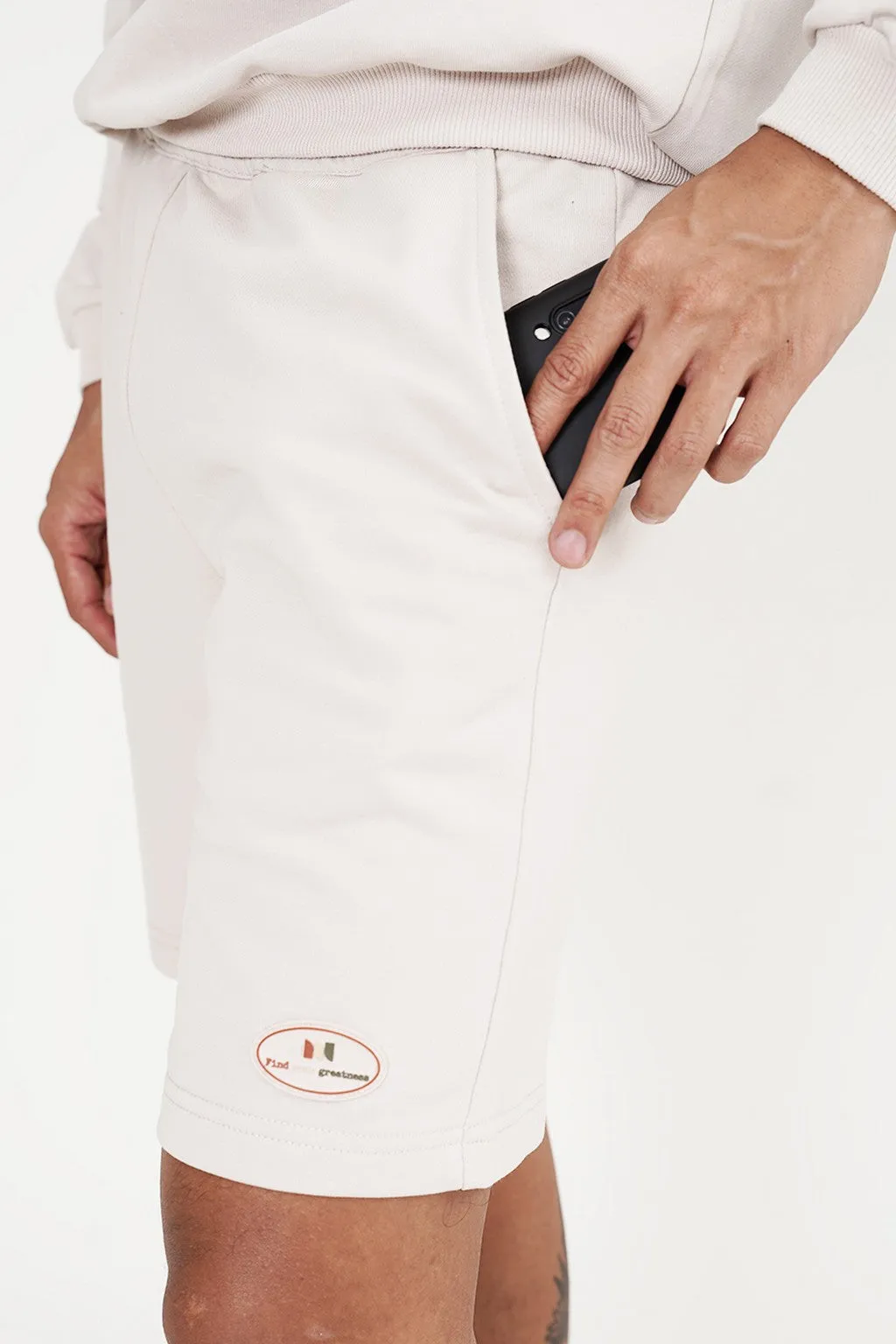 Dwyn Sporting Shorts (Almond)
