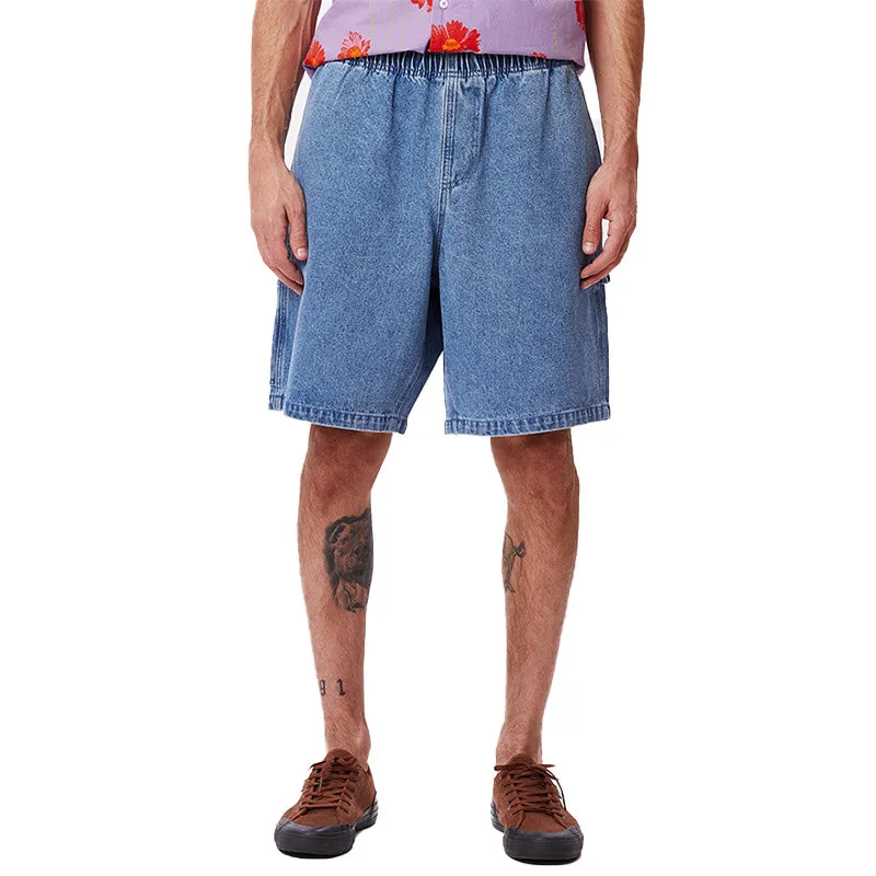 Easy denim carpenter short