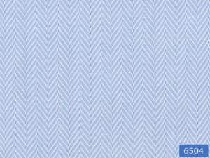 Electric Blue Herringbone Shirt