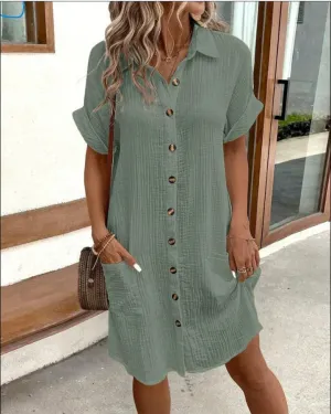 Elegant Gabriele Women's Shirt Dress