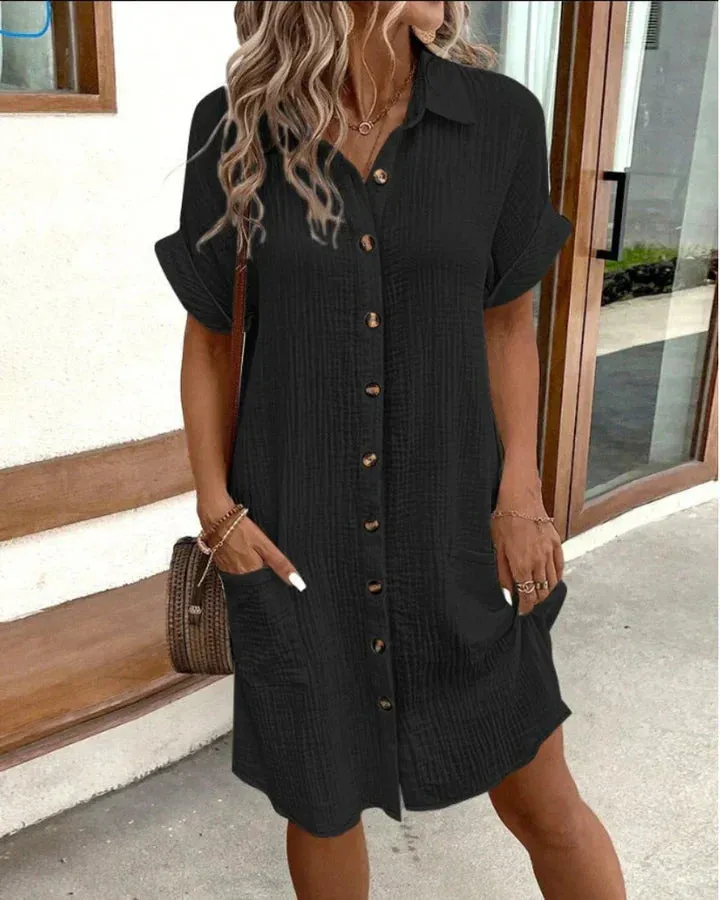 Elegant Gabriele Women's Shirt Dress
