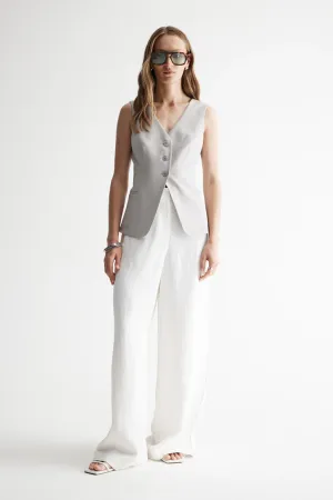 Elka Collective Elowen Vest - Silver