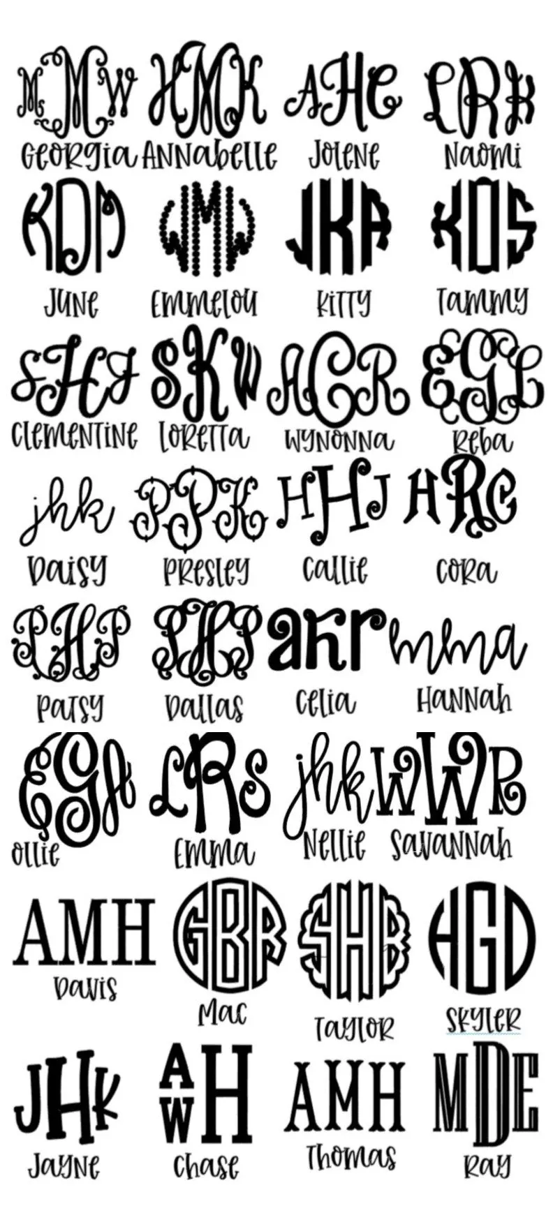 Embroidered Monogram Bella Canvas Tee-Wholesale